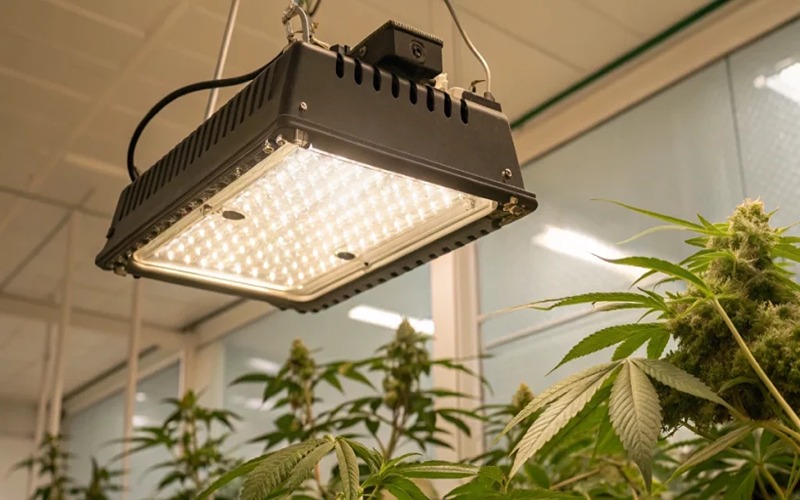 Plant growth light and lamp